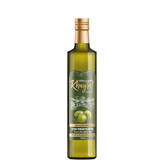 Khayrat Premium Lebanese Extra Virgin Olive Oil - 250ml