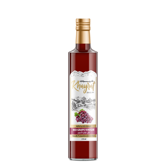 Khayrat Premium Lebanese Red Grape Vinegar - 250ml