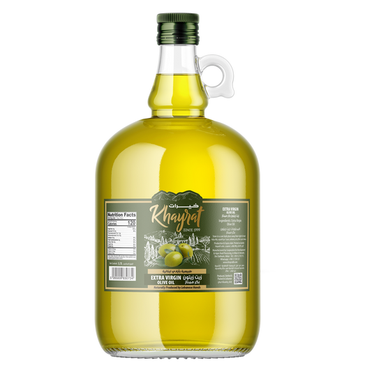 Khayrat Premium Lebanese Extra Virgin Olive Oil - 3.7 Ltrs