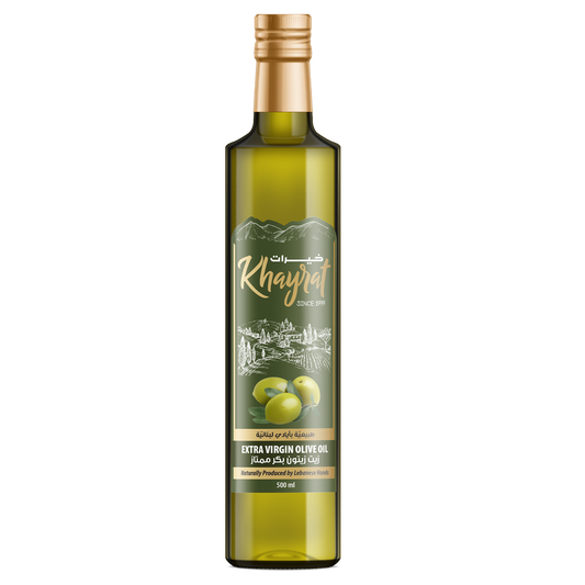 Khayrat Premium Lebanese Extra Virgin Olive Oil - 500ml