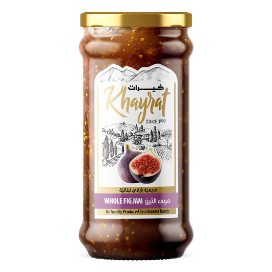 Khayrat Premium Lebanese Jam - Whole Fig 450g